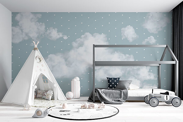 Wall mural Wall mural Clouds in the sky (SKU: w08036)