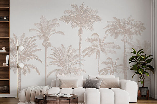 Group of palm trees Wall murals Group of palm trees
