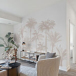 Wall mural Group of palm trees
