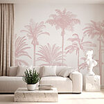 Wall mural Group of palm trees
