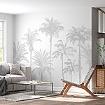 Wall murals Group of palm trees