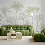 Wall murals Group of palm trees