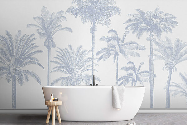 Wall murals Wall murals Group of palm trees (SKU: w08111v4)