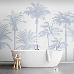 Wall mural Group of palm trees