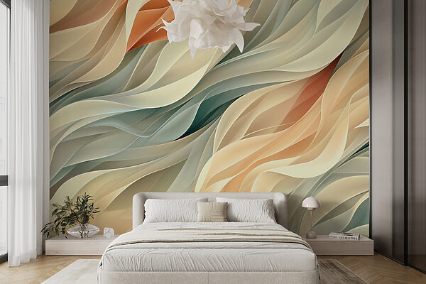 Whispering Colors of Serenity Wall murals Whispering Colors of Serenity