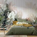 Wall murals Tropical Serenity in Modern Strokes