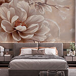 Wall mural Elegant petals gracing timeless beauty