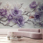 Wall mural Elegant Bloom in Soft Light