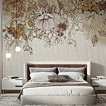 Wall murals Autumn Harvest in Sepia Tones