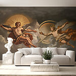 Wall murals Painting of angels in the sky