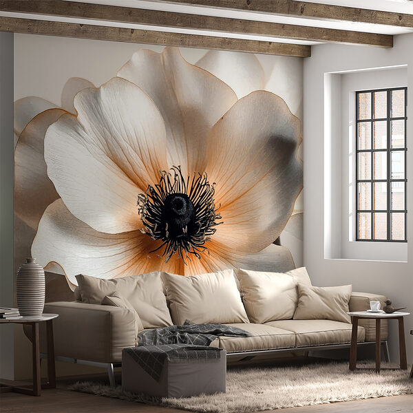 Elegance in Shades of Beige Wall murals Elegance in Shades of Beige