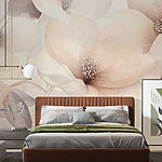 Wall murals Elegant blooms in graceful dance