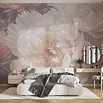 Wall murals Delicate petals in soft hues.