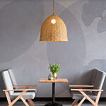 Wall murals White and blue background with circles and lines