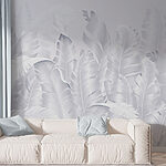 Wall mural Group of white feathers
