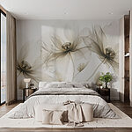 Wall murals Ethereal Beauty in Floral Form