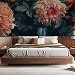 Wall murals Blooms of Mystery and Grace
