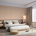 Wall murals Pattern of lines on a light background