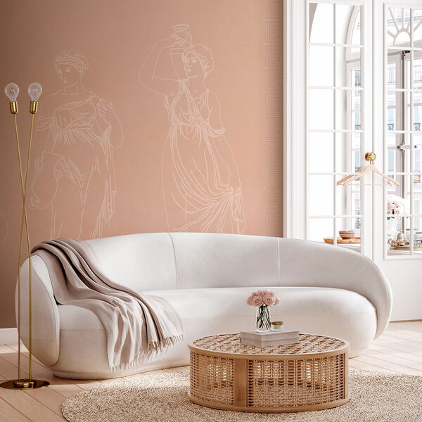 Group of women in different poses Wall murals Group of women in different poses