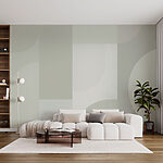 Wall mural Sunshine and Patterns: Artistic Harmony