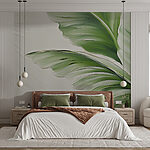 Wall murals Sweeping Strokes of Green