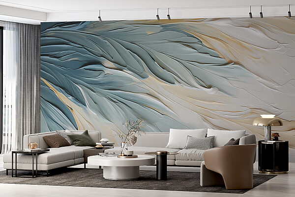 Whisper of Colors in Motion Wall murals Whisper of Colors in Motion