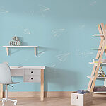 Wall murals Group of paper planes