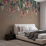 Wall murals Enchanted Floral Dream Cascade