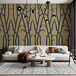 Wall murals Pattern of thin branches