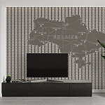 Wall murals Map of ukraine with white text