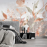 Wall murals Autumn Whispers in Watercolor Hues