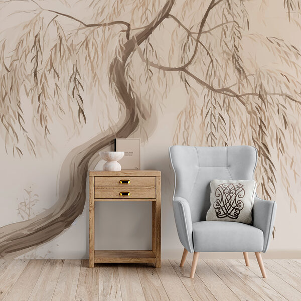 Tree with branches and leaves Wall murals Tree with branches and leaves