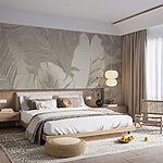 Wall murals Subtle shades of nature’s artwork.