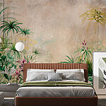 Wall murals Painting of plants and flowers