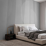 Wall murals Grey and white background