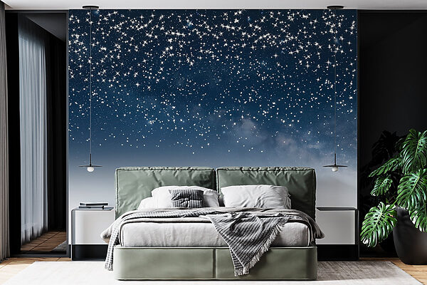 Wall murals Stars in the sky (SKU: w01797v1) Wall murals Wall murals Stars in the sky (SKU: w01797v1)