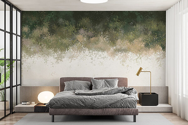 Sunset hues blending into night Wall murals Sunset hues blending into night