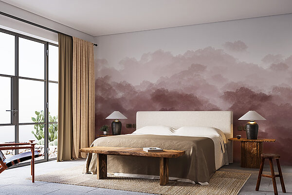 Smoke from a cloud Wall murals Smoke from a cloud
