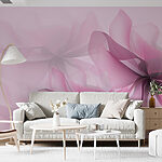 Wall murals Elegant Bloom in Soft Hues