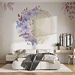Wall murals Watercolor painting of flowers