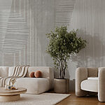 Wall murals Textured patterns in soft colors.
