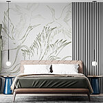 Wall murals Drawing of birds flying