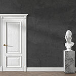 Wall mural Grey wall with rough edges