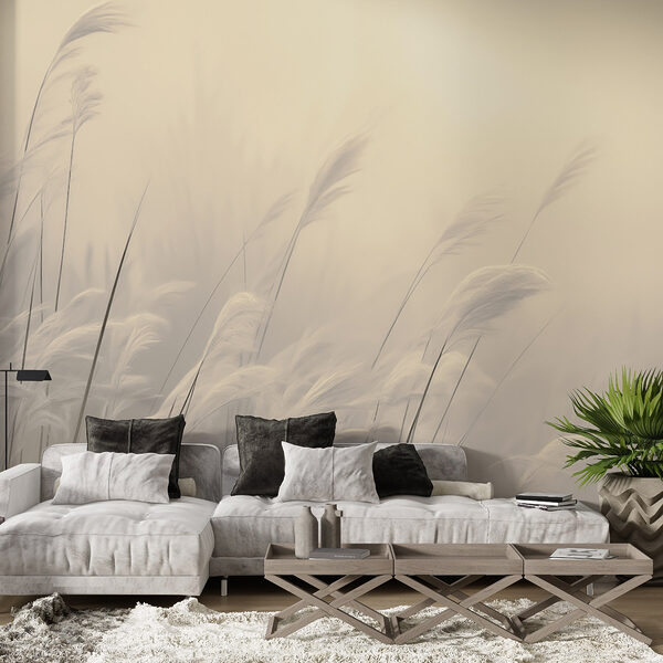Whispers of soft, swaying grasses Wall murals Whispers of soft, swaying grasses