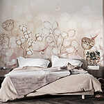 Wall murals Soft Blossoms in Delicate Harmony