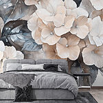 Wall murals Natural elegance in soft hues.