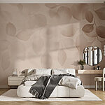 Wall murals Soft leaves dance in gentle light