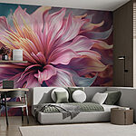 Wall murals Vibrant petals in stunning arrangement