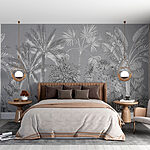 Wall murals Group of palm trees
