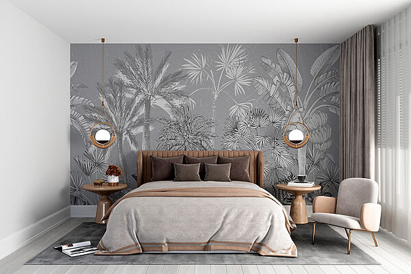 Group of palm trees Wall murals Group of palm trees